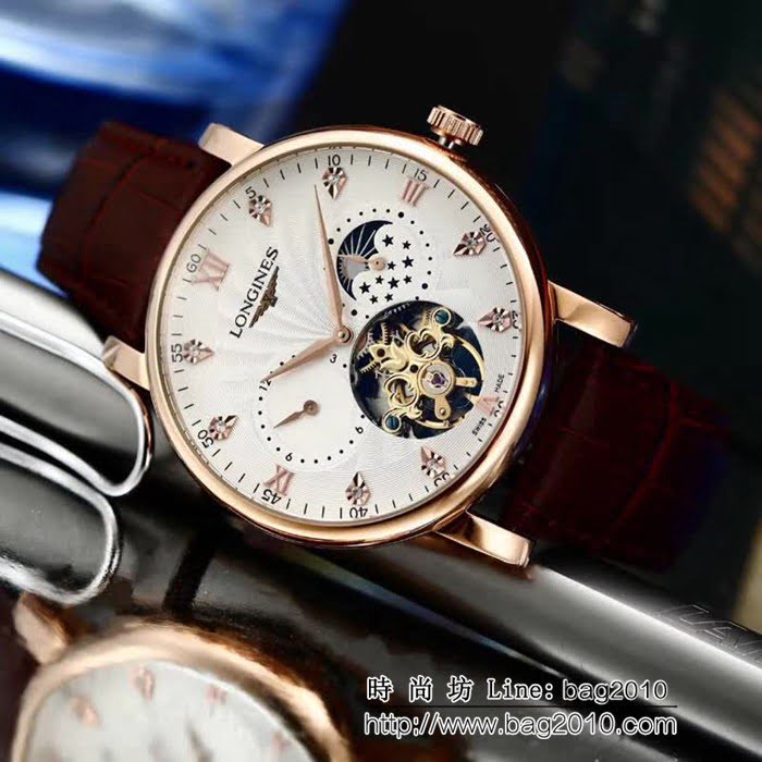 LONGINES浪琴 全自動機械 精品男士腕表 WSS0551